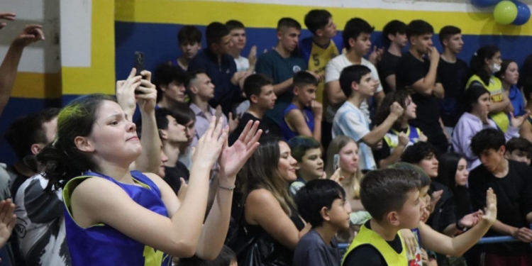 Guido Meza: “Qué mejor que tener una fiesta de cierre de año así para nuestro básquet”