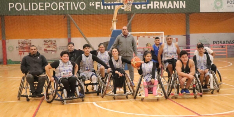 Básquet adaptado: balance positivo para Luz y Fuerza