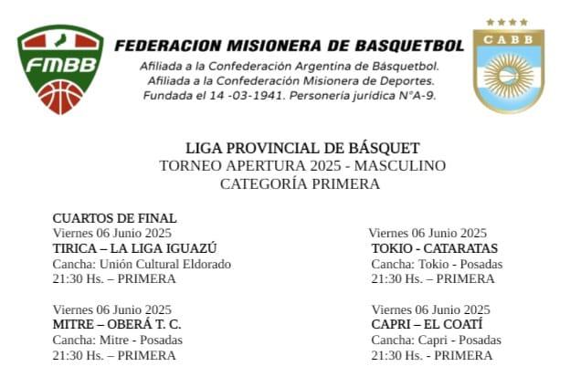 Playoffs programados 3 Playoffs programados 2