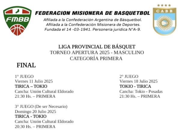 La Final, Capítulo 1 5 La Final, Capítulo 1 4