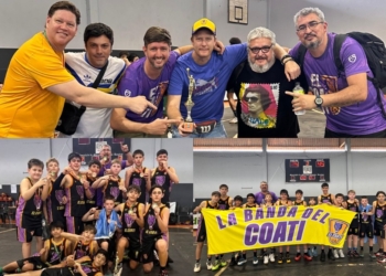 El Coatí U13 se consagró campeón internacional en Brasil