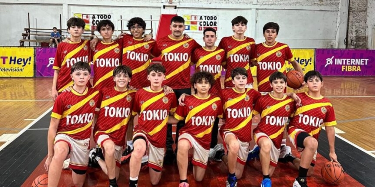 Liga Federal Formativa: la U13 de Tokio sigue avanzando