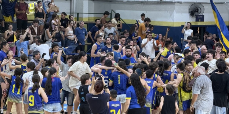 Fiesta “auriazul”: Mitre nuevo campeón del básquet provincial 1 Fiesta “auriazul”: Mitre nuevo campeón del básquet provincial