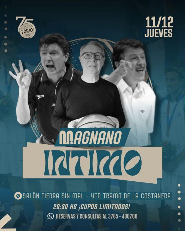 Llega a Posadas Rubén Magnano, una leyenda del básquet argentino 7 Llega a Posadas Rubén Magnano, una leyenda del básquet argentino 6