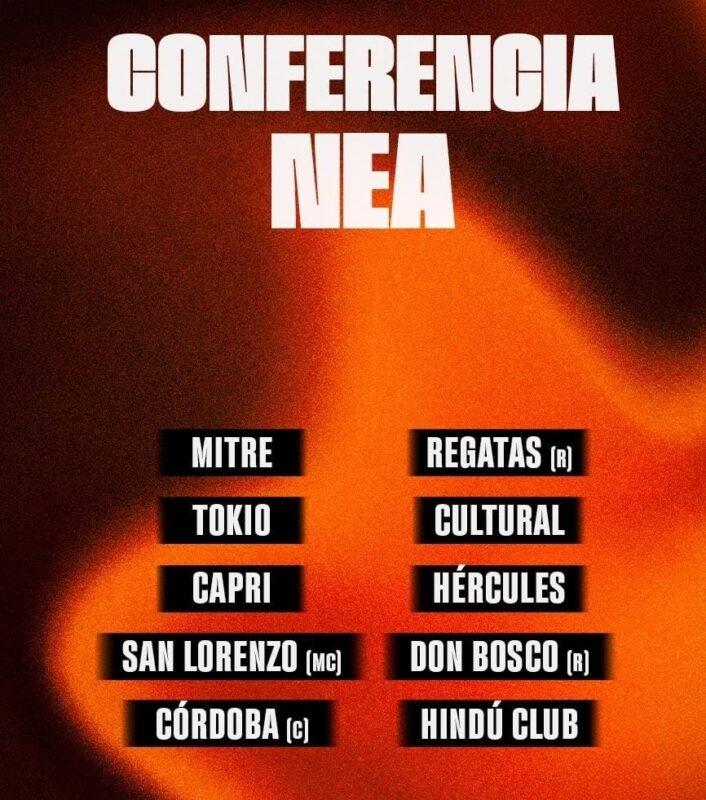 Liga Federal 2026: el NEA nuevamente con diez equipos 5 Liga Federal 2026: el NEA nuevamente con diez equipos 4