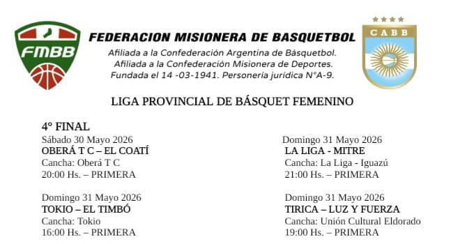 Comienzan los cuartos de final de la Liga Provincial Femenina 3 Comienzan los cuartos de final de la Liga Provincial Femenina 2