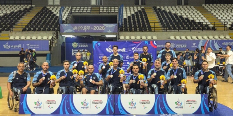 Patricio Núñez medalla plateada con Argentina 1 Patricio Núñez medalla plateada con Argentina