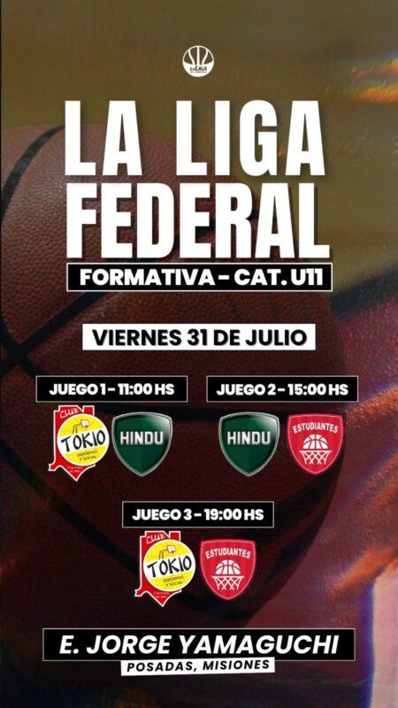 Tokio recibe las Formativas U11 y U15 de la Liga Federal 3 Tokio recibe las Formativas U11 y U15 de la Liga Federal 2