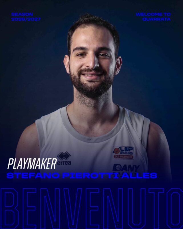 Stefano Pierotti jugará en el Dany Basket Quarrata 3 Stefano Pierotti jugará en el Dany Basket Quarrata 2