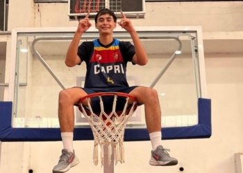 Benja Santander a una nueva concentración de la Selección 3×3