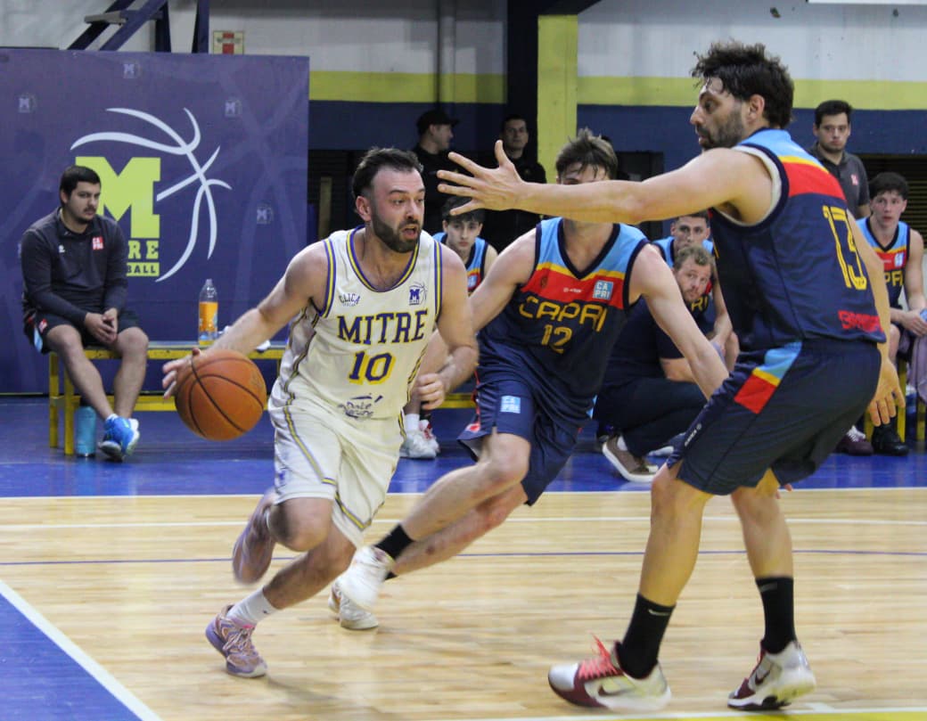 Capri manejó el partido y se quedó con el duelo ante Mitre 3 Capri manejó el partido y se quedó con el duelo ante Mitre 2